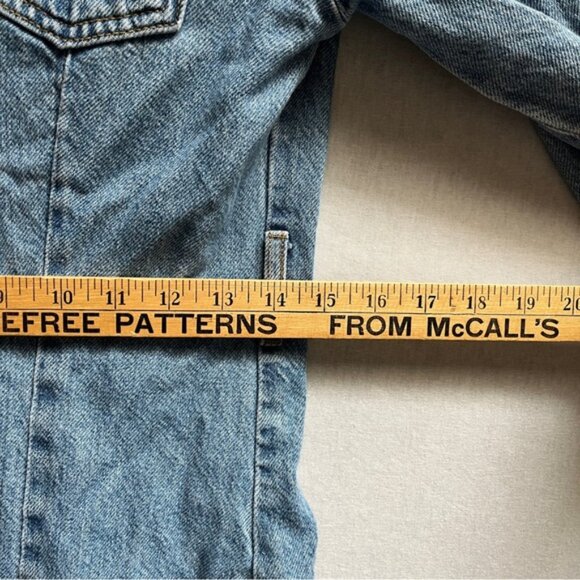 Zara Denim Button-Up Dress Sz S - Picture 10 of 10